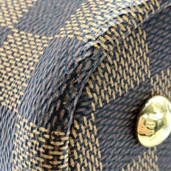 Louis Vuitton Kensington Damier Tote Bag Handbag Brown Pink - Picture 5 of 9